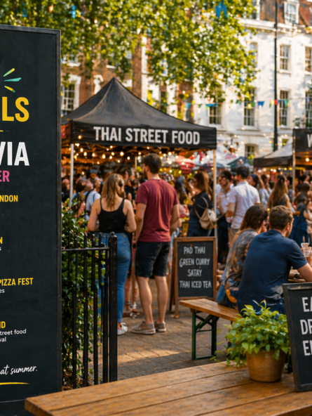 The Best Food Festivals Near Fitzrovia This Summer